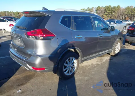 2017 Nissan Rogue Sv из США, поврежденный, VIN 5N1AT2MN9HC839454